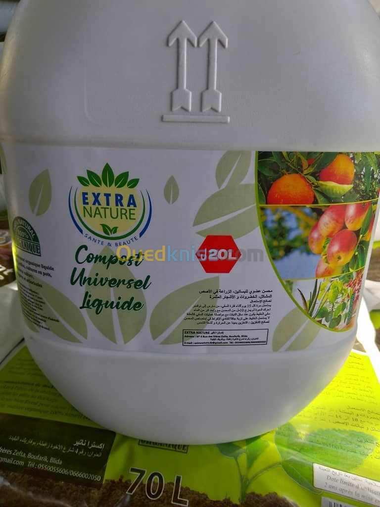 Compost universel liquide محسن عضوي سائل 20 لتر