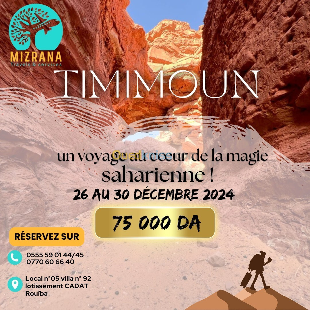 vacance d'hiver Timimoun