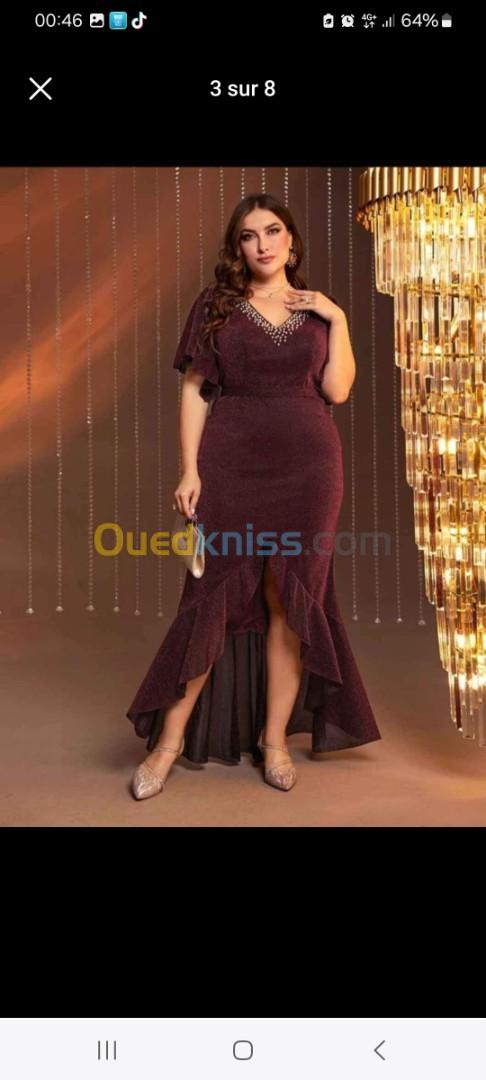 Robe de soirée grande taille