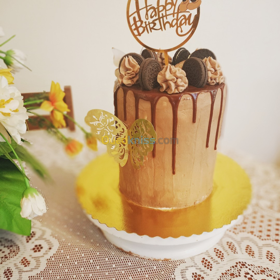 Layer cake et gâteau d'anniversaire