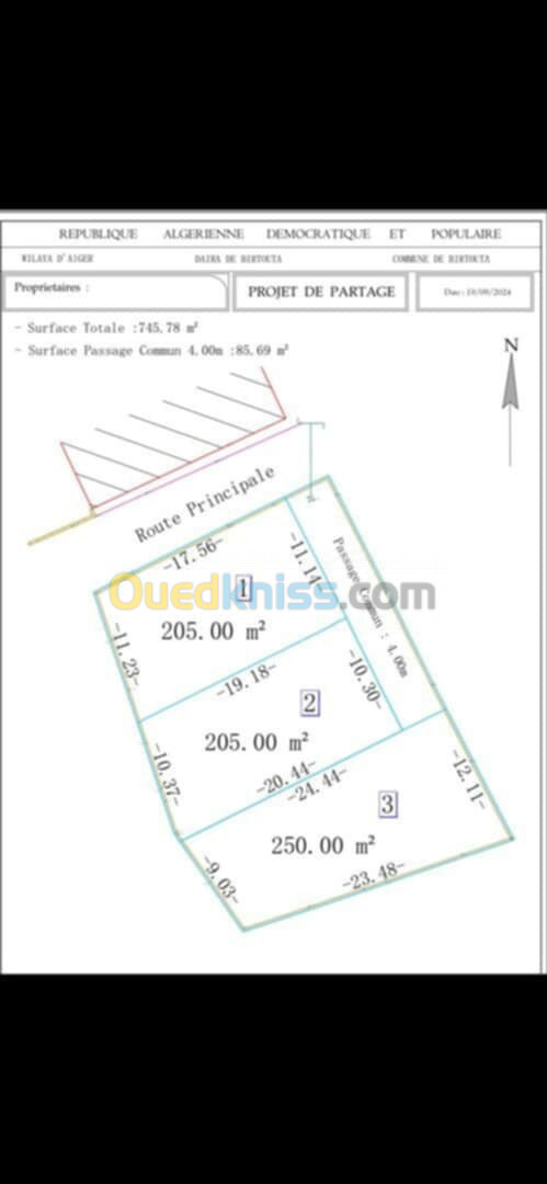 Vente Terrain Alger Birtouta