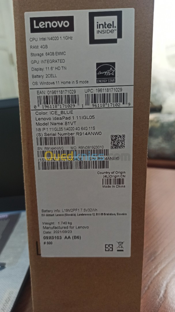 Lenovo ideaPad 1  11 GL05