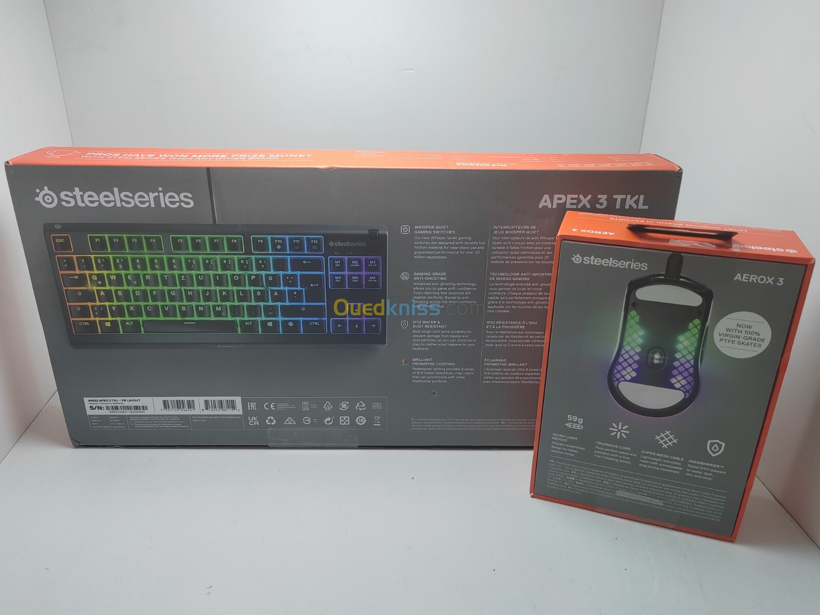 pack clavier souris steelseries