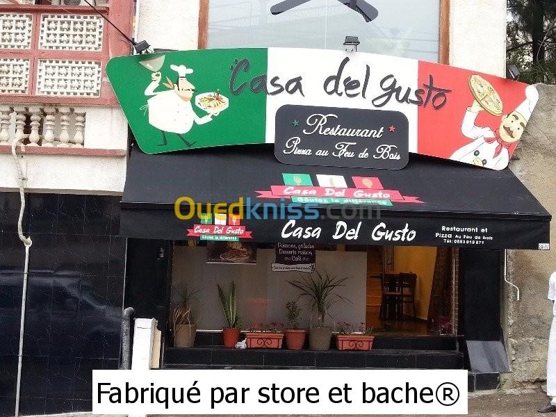 store extérieur de qualité 100%  