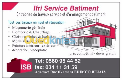 entreprise d'aménagement batiment