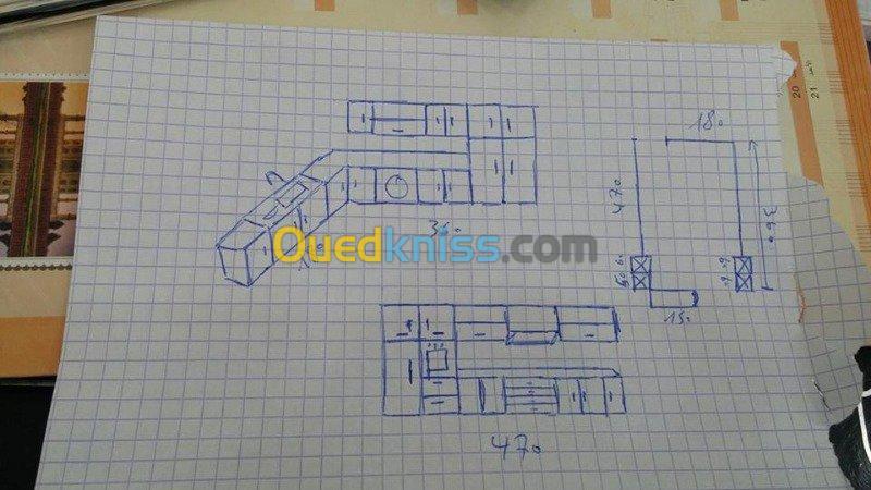 CONCEPTION SCHEMA CUISINES DRESSING 3D