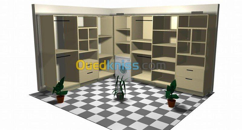 CONCEPTION SCHEMA CUISINES DRESSING 3D