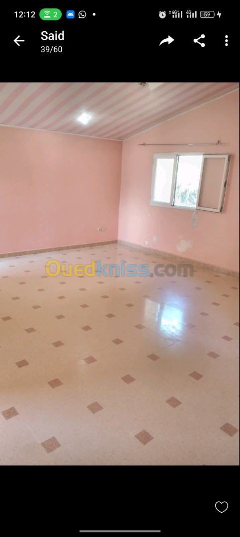 Location Appartement F2 Alger Bouzareah