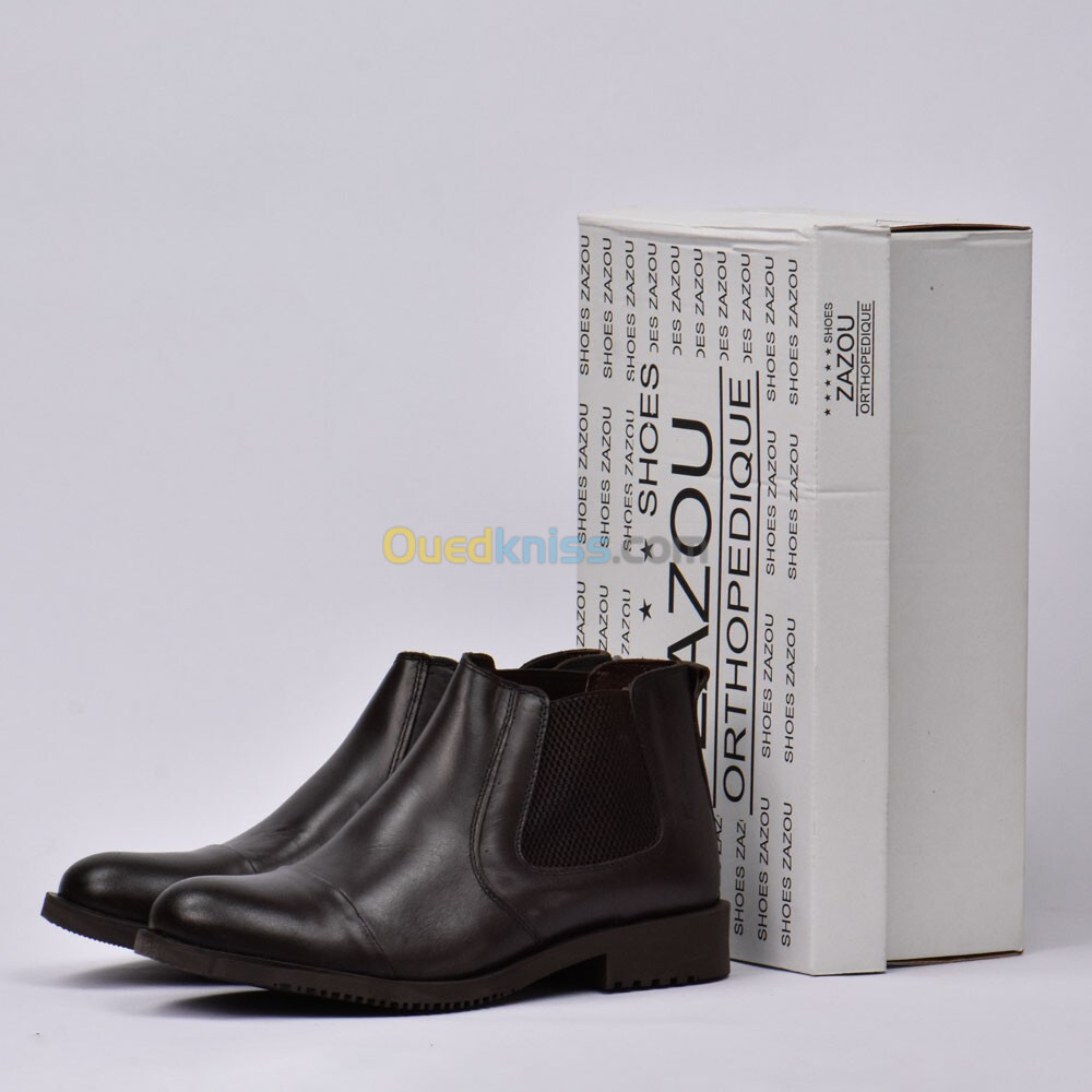 ORIGINAL (40->43) BOOTS Monarch Leather MARRON 455-55BROWN