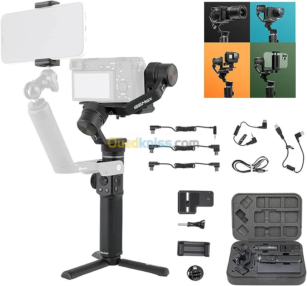 Stabilisateur FeiyuTech g6 max + Bras 