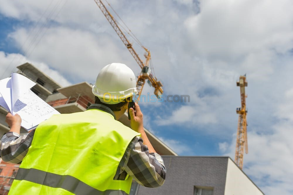 Conducteur de travaux de construction 