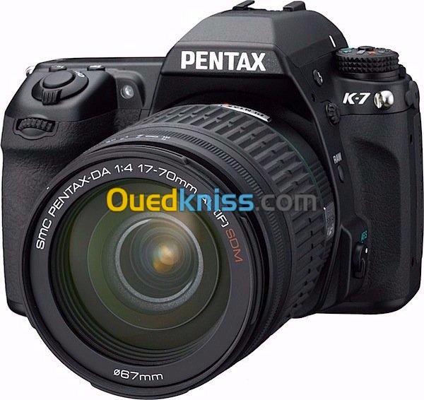 Pentax K7 avec 18-55mm 70-210mm 300mm