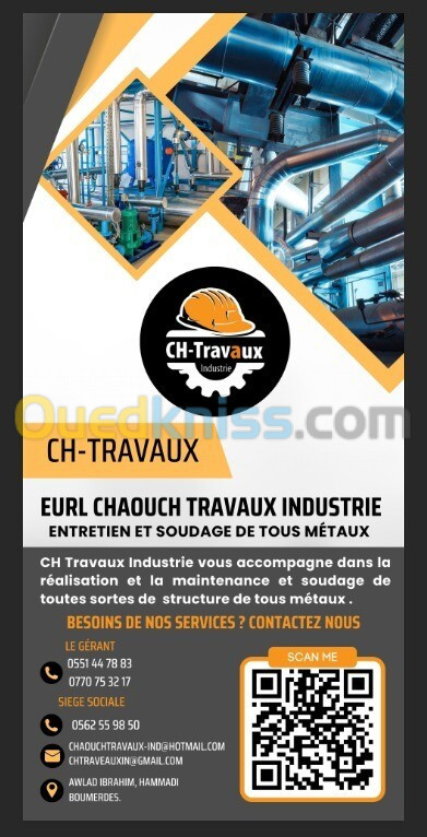 CH Travaux inox industrie 