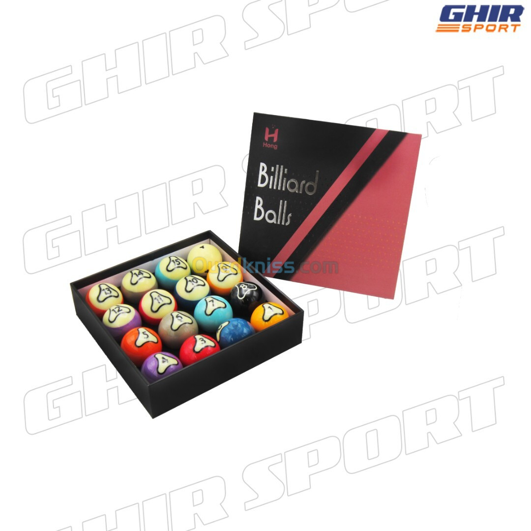 JEUX DE BOULE BILLARD PROFESSIONNEL HONG 57MM