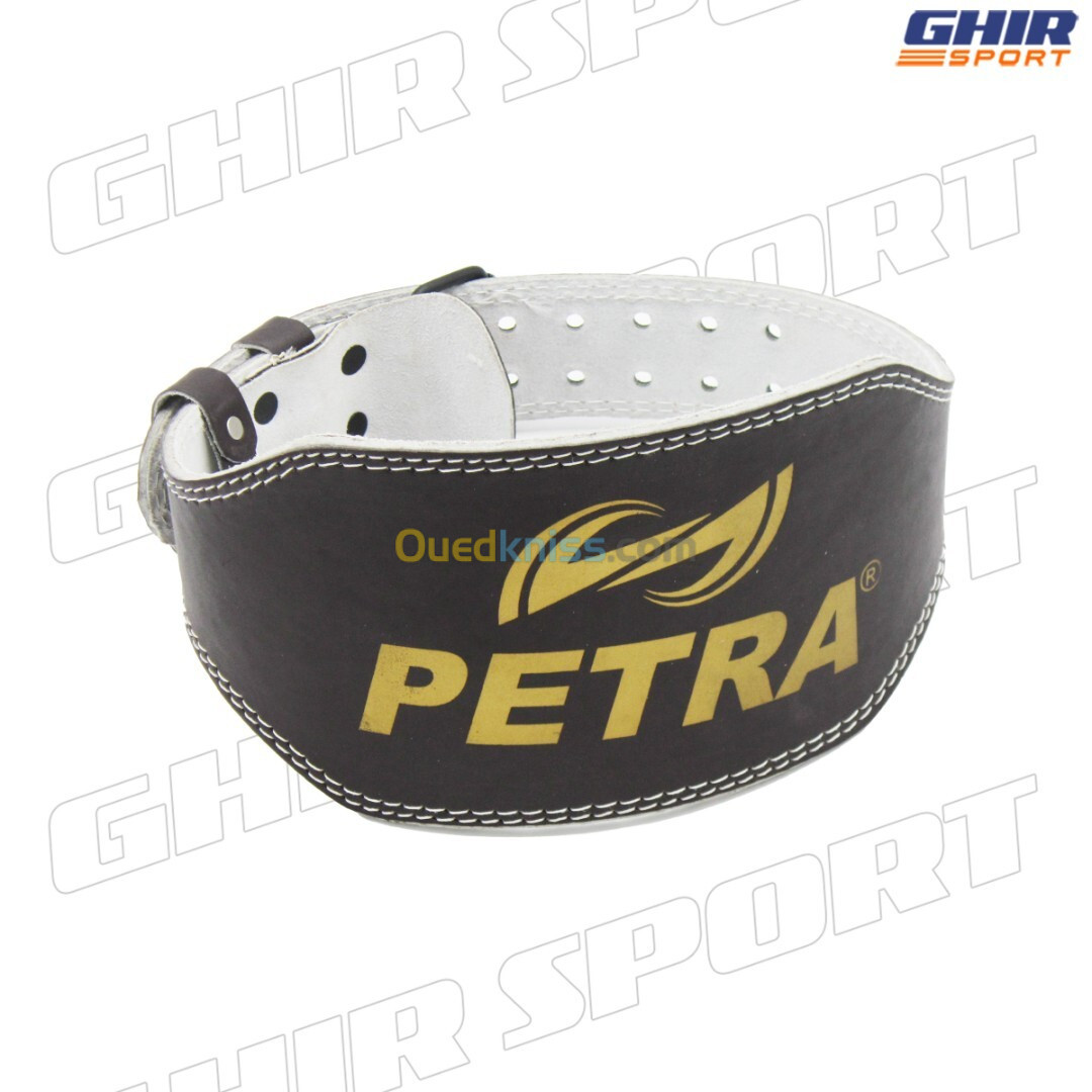 CEINTURE DE MUSCULATION PETRA EN CUIRE