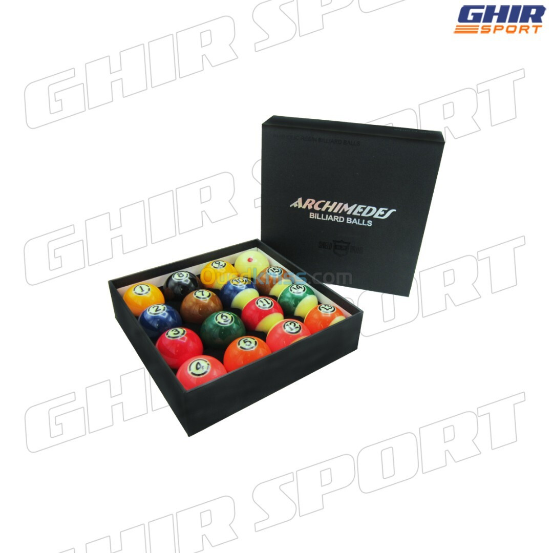 JEUX DE BOULE BILLARD ARCHIMEDES 57MM