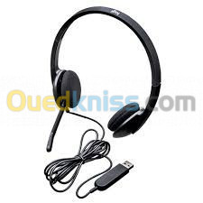 Casque Logitech H340 pour PC avec microphone anti-parasite - USB (981-000475)