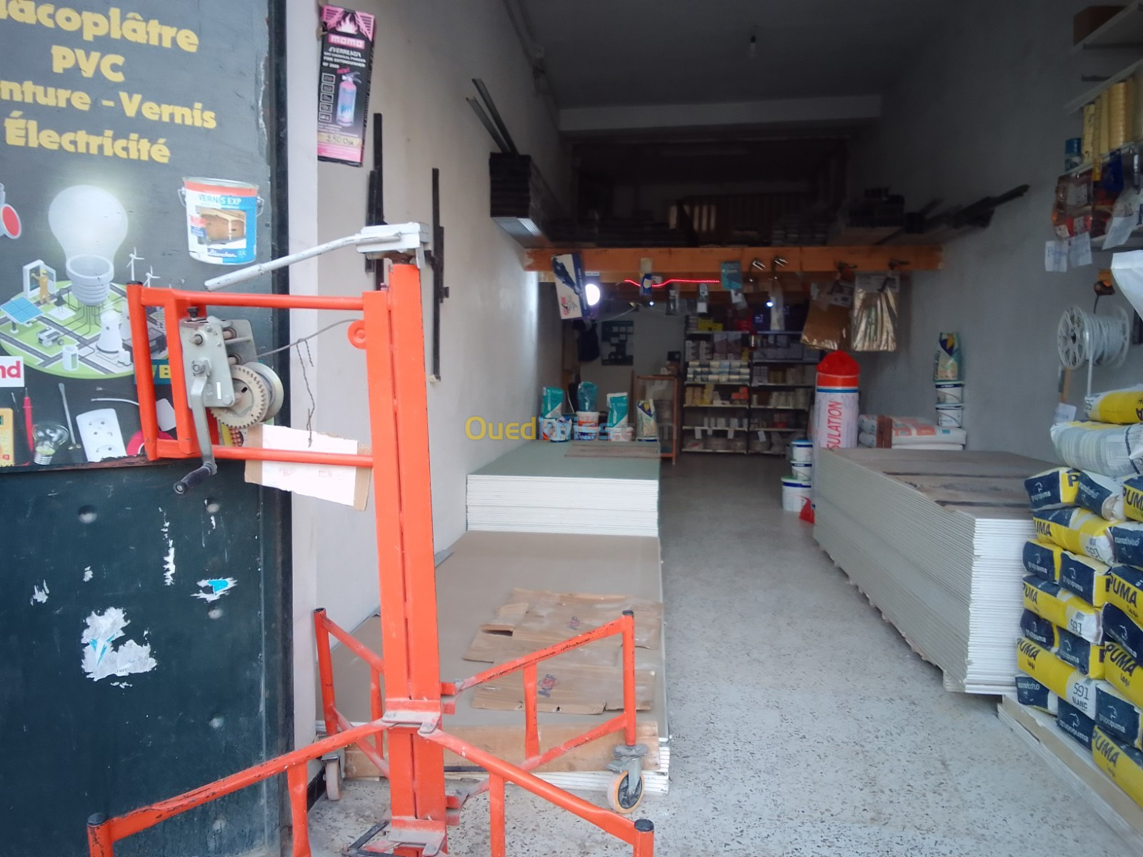 Magasin placoplatre en liquidation 