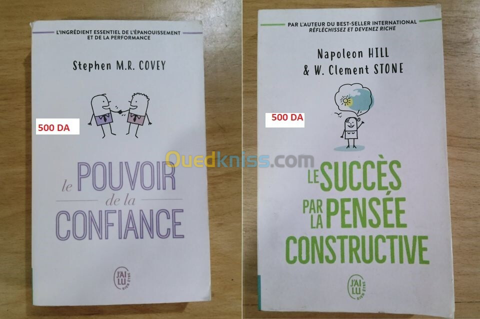 Livres développement personnel, développement financier, Cosmos