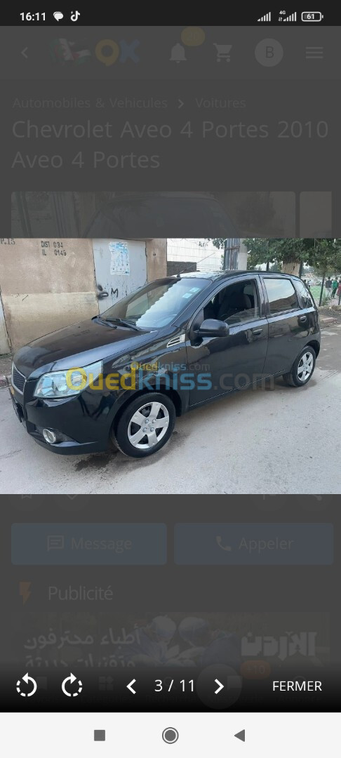 Chevrolet Aveo 5 portes 2010 Aveo 5 portes