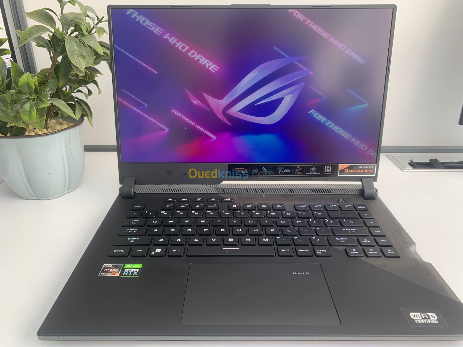 ROG Strix SCAR 15 - Ryzen 9 5900HX - RTX3080 8Go - Ram 16GO - 1To SSD NVME - 15.6 FHD 300Hz