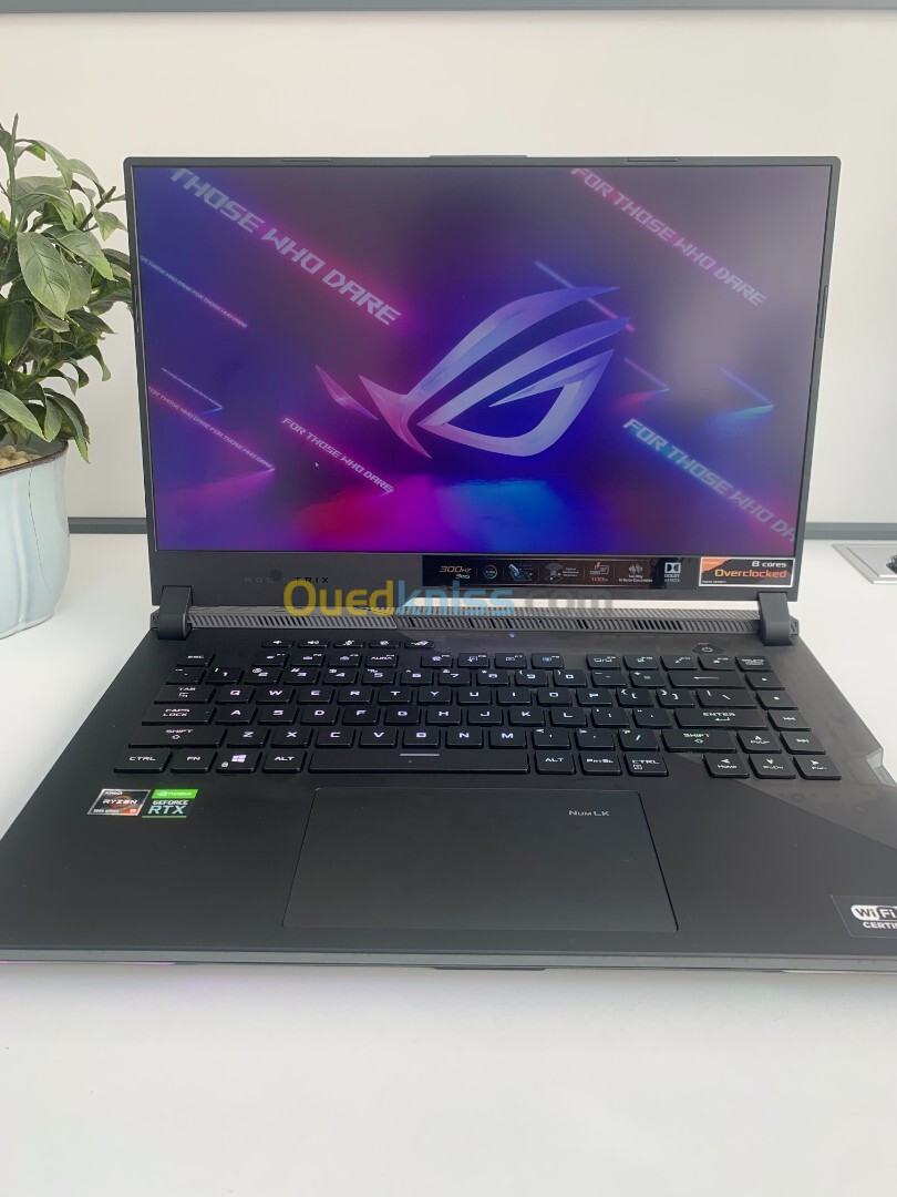 ROG Strix SCAR 15 - Ryzen 9 5900HX - RTX3080 8Go - Ram 16GO - 1To SSD NVME - 15.6 FHD 300Hz