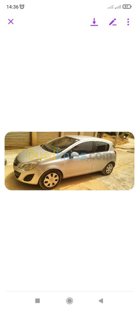 Opel Corsa 2012 Corsa