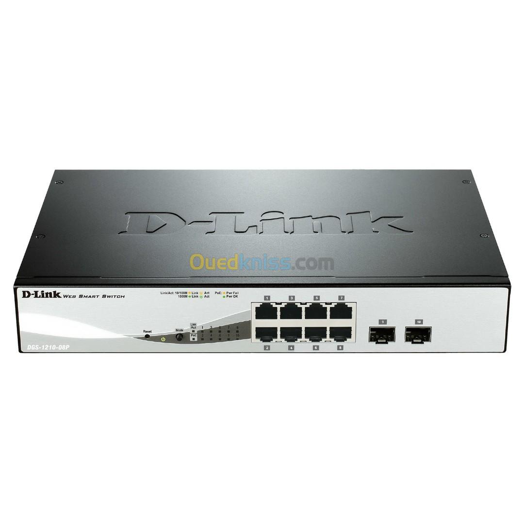 switch d-link dgs-1210-10 08p