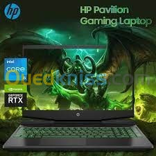 LAPTOP HP PAVILLON GAMING I5-11300H - SSD 512GO - 8GB -GRAPHIQUE RTX 3050 4G -WIN 10 -EC 17.3" 144Hz