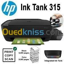 IMPRIMANTE HP MULTIFONCTON RESERVOIR INK TANK-315