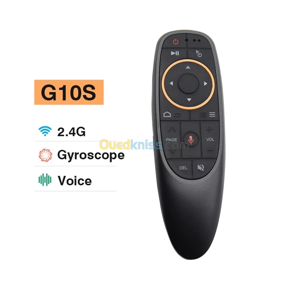Générique Télécommande Air Mouse G10S avec Gyroscope Sans Fil 2.4G