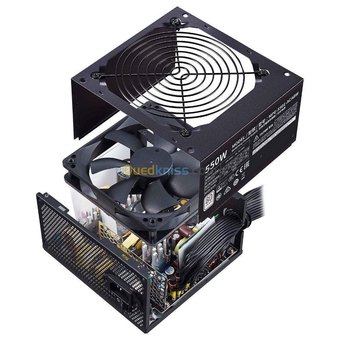 ALIMENTATION COOLER MASTER MWE BRONZE 550W V2