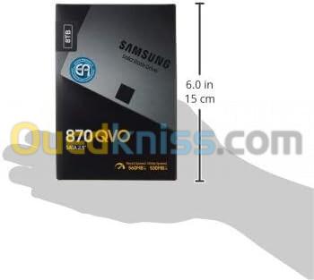 SSD SAMSUNG 870 QVO 8 TO 2,5"