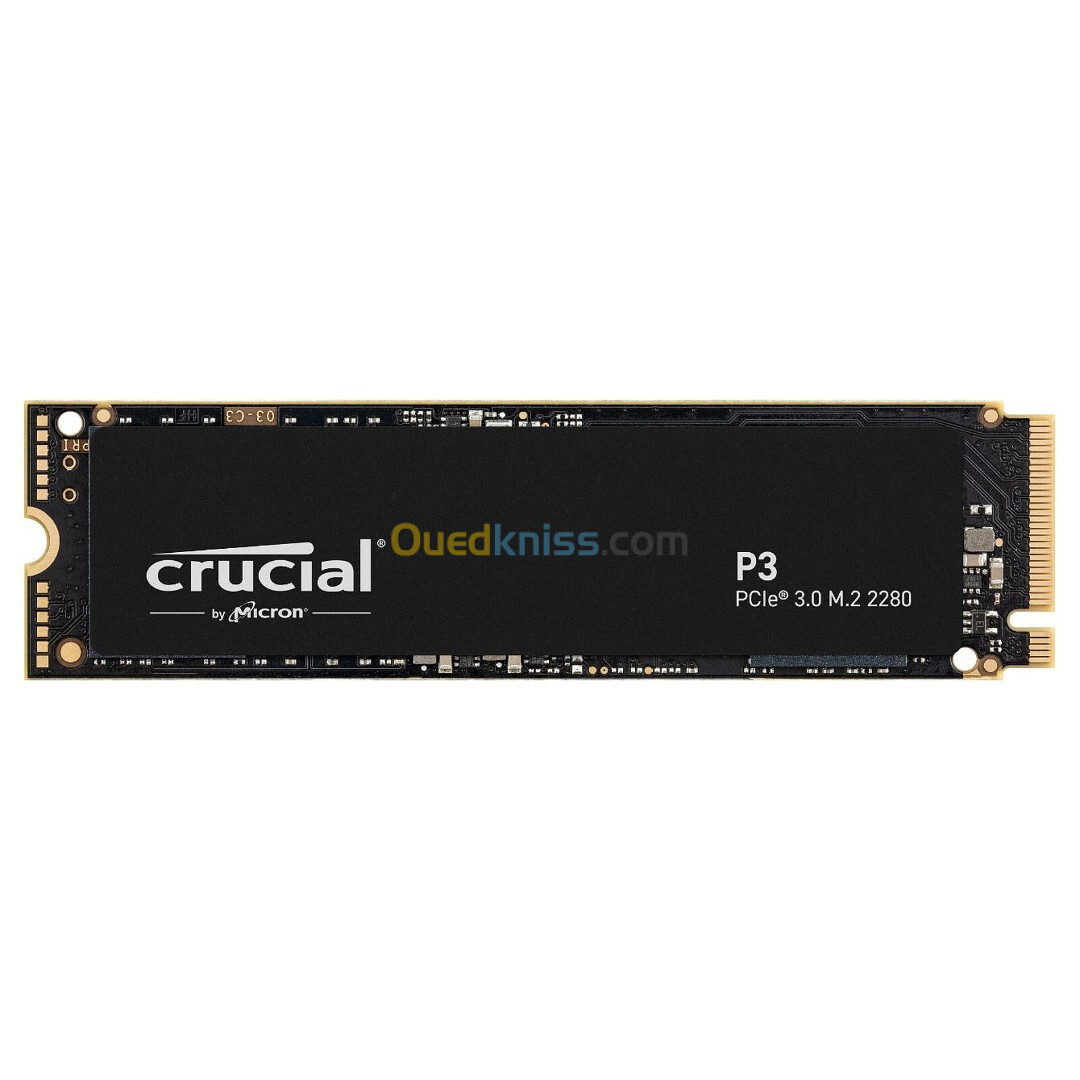 SSD CRUCIAL P3 2 TO 3D NAND M.2 2280 NVME - PCIE 3.0 X4