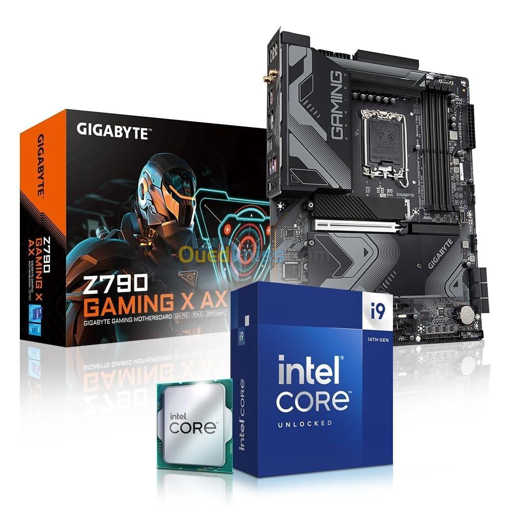 KIT UPGRADE PC INTEL CORE I9-14900KF + GIGABYTE Z790 AORUS ELITE AX DDR5 LG 1700