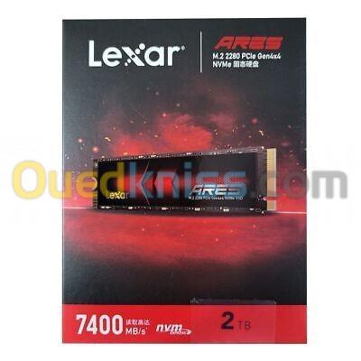 SSD LEXAR M.2 ARES GEN 4 NVME 2 TO 