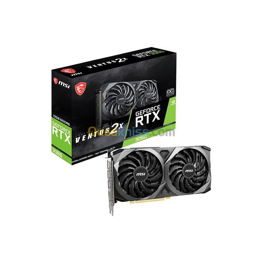 CARTE GRAPHIQUE MSI RTX3060 VENTUS X2 8GB OC