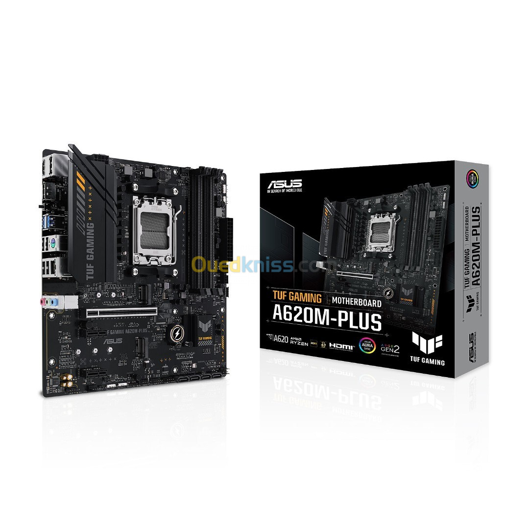 CARTE MERE ASUS AMD AM5 TUF GAMING A620M PLUS