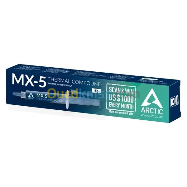 PATE THERMIQUE ARCTIC MX-5 8G - PROCESSEUR HAUTE PERFORMANCE