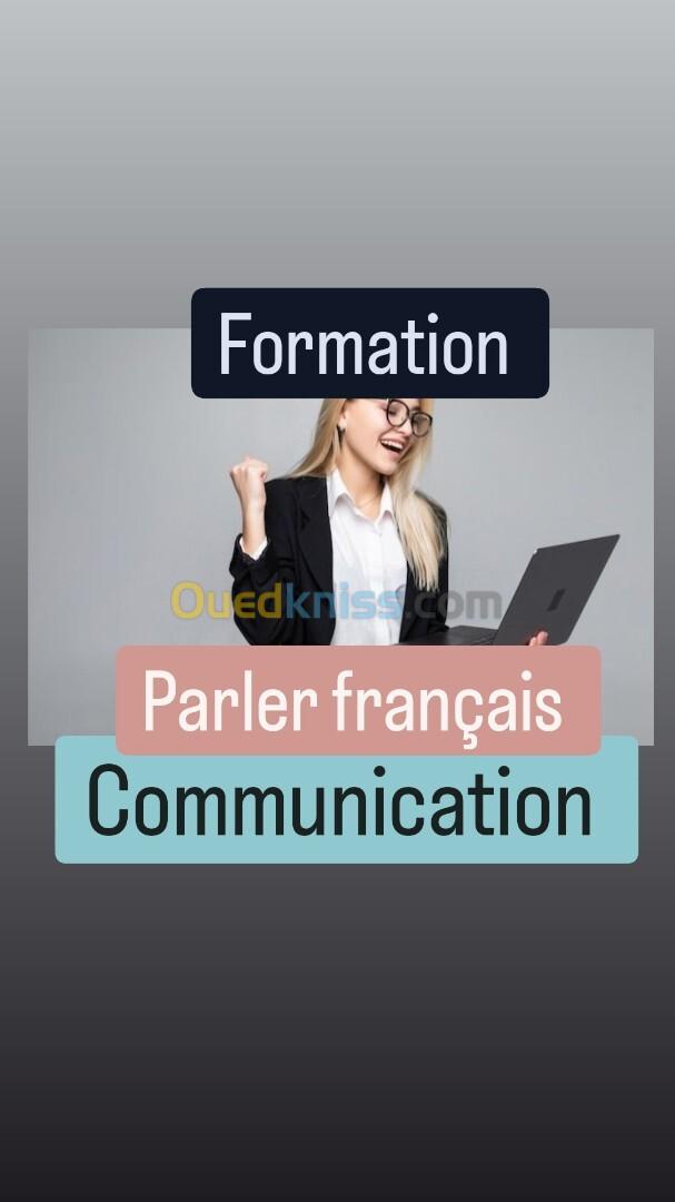 Formation Français oral "en ligne" / communication / prise de parole en public