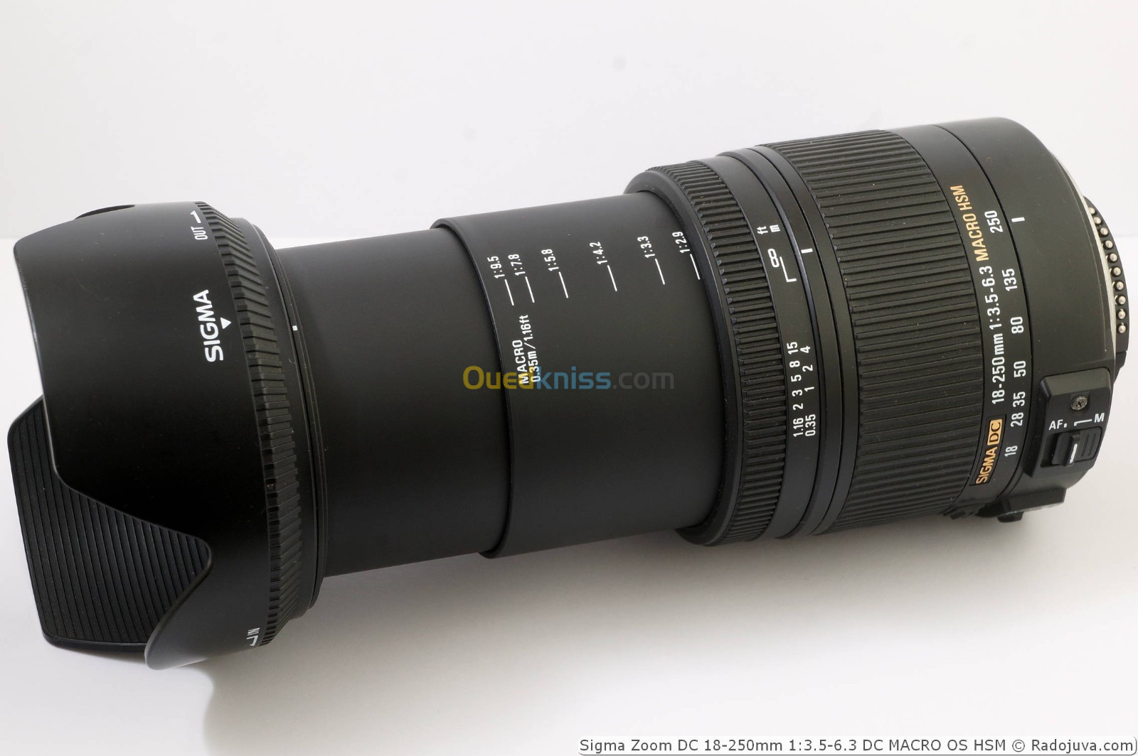 Objectif Sigma Macro 18-250 mm F3.5-6.3 DC OS HSM - Monture Nikon