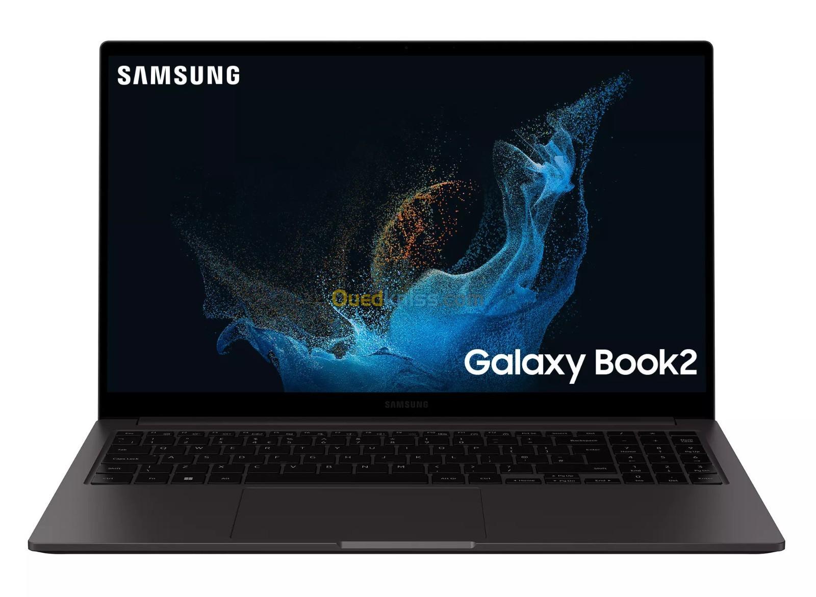 Samsung Galaxy Book2 15.6 FHD | INTEL 12EME GENE CORE I7 1255U | 8GB RAM | 256GB NVMe SSD | IRIS Xe