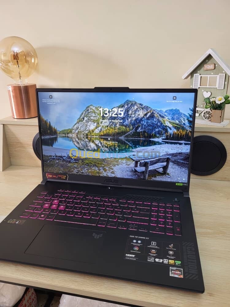 Asus TUF GAMING A17 144Hz - RYZEN 7 7735HS - NVIDIA RTX 4060 8GB - 32GB RAM - 1To M2 SSD - 2024