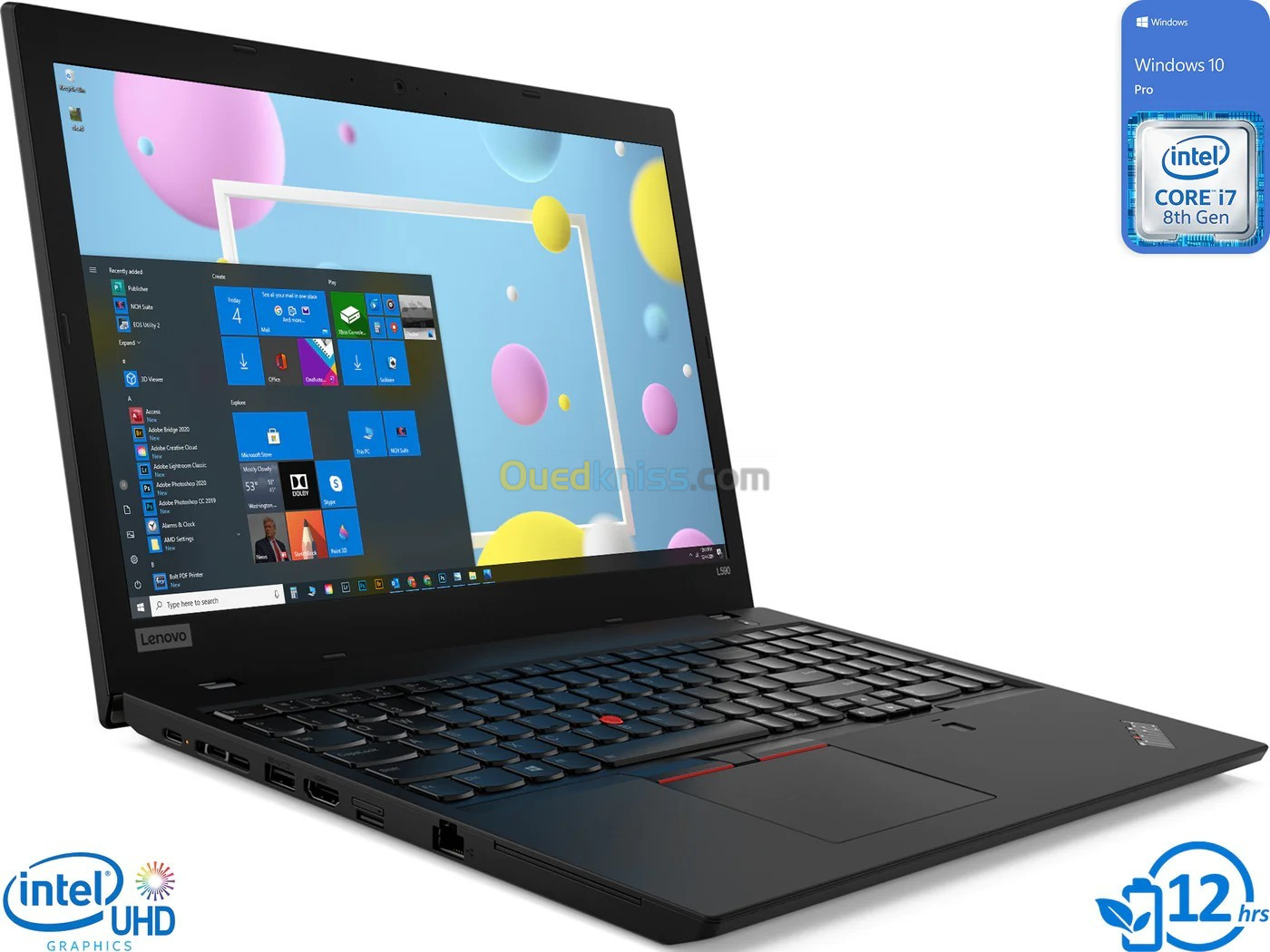 Lenovo ThinkPad L580 15.6" FHD Intel 8th gen Core i5-8265U - 16GB RAM - 256GB SSD 