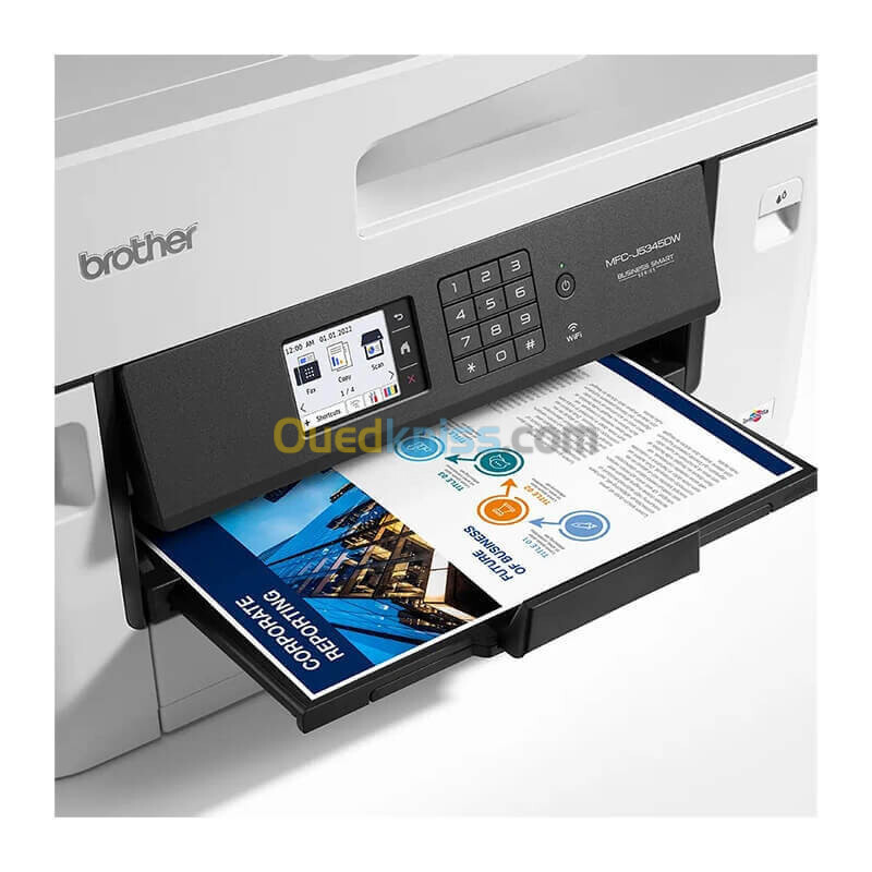 IMPRIMANTE BROTHER MFC-J5340DW A3 MF4IN1 (SCAN,COPY,FAX A4) WIFI ADF A CARTOUCHE