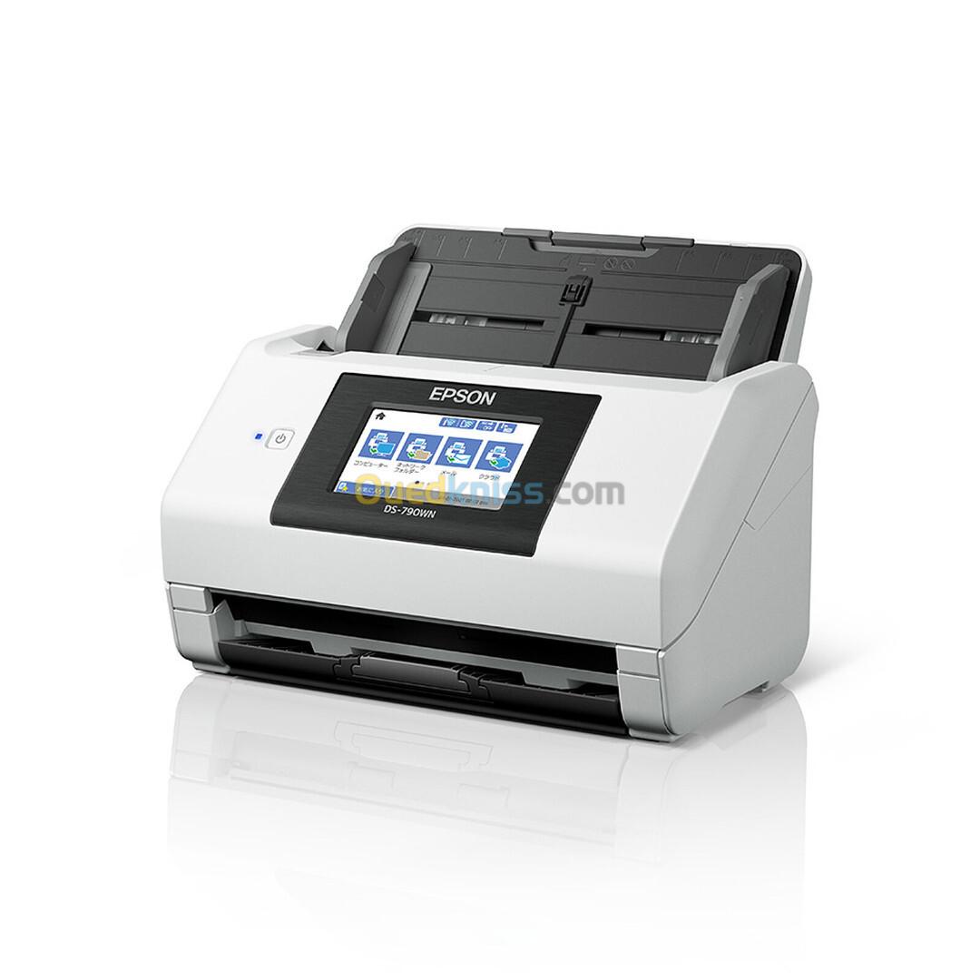 SCANNER A4 EPSON WORKFORCE DS-790WN WIFI RESEAU RJ45 ADF R/V 40PPM 