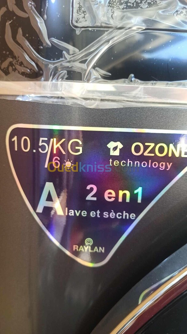 PROMO Machine à laver Raylan Ozone 10,5Kg Séchant 83000Da