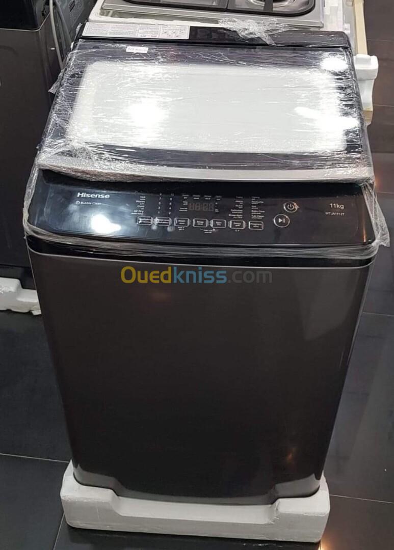 PROMO Machine à laver Automatique HISENSE 11Kg 48000Da/ 14Kg 54000Da 