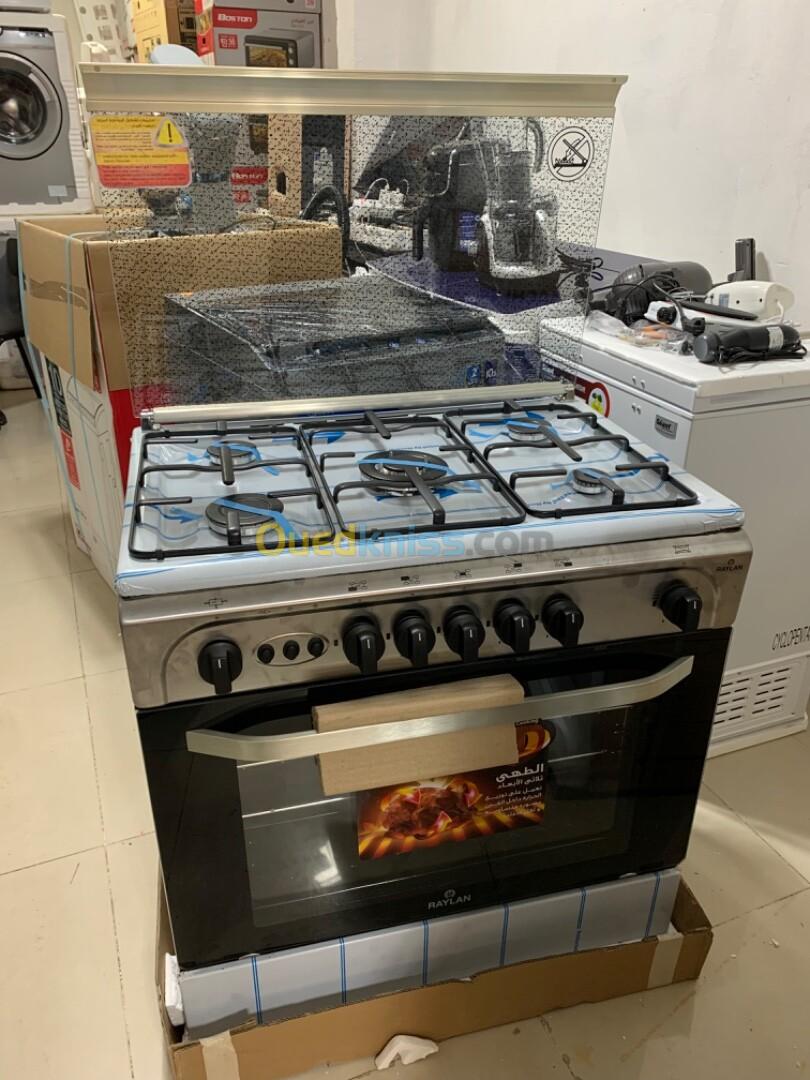 PROMO Cuisinière MAXWELL 5Feux Inox 80Cm 52000Da