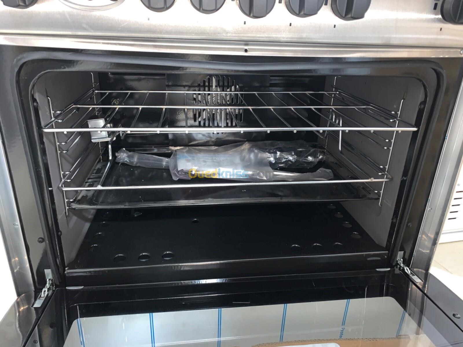 PROMO Cuisinière MAXWELL 5Feux Inox 80Cm 52000Da